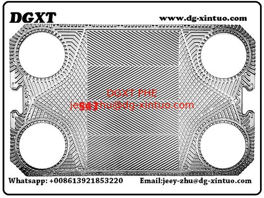 Sondex Equivalent Replacement S43/S43A/S43h/S43 Glue Type Fishbone Plate Heat Exchanger Plate