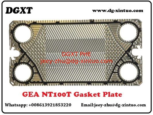 Gea Nt100t/Nt100m/Nt100X Parallel Titanium Plate for Seawater Plate Type Heat Exchanger