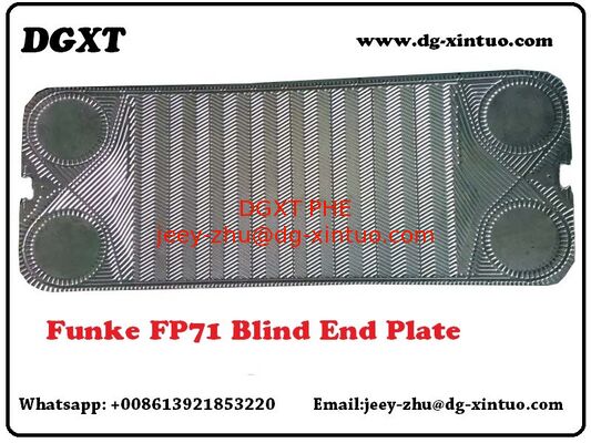 Fp04, Fp08, Fp10, Fp14, Fp20, Fp16, Fp22, Fp205, Fp31, Fp40, Fp50, Fp41, Fp60, Fp80 Gasketed Funke Heat Exchaner Plate