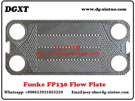 Fp04, Fp08, Fp10, Fp14, Fp20, Fp16, Fp22, Fp205, Fp31, Fp40, Fp50, Fp41, Fp60, Fp80 Gasketed Funke Heat Exchaner Plate