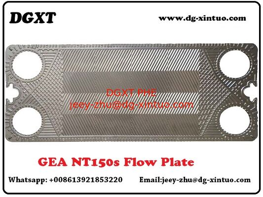 NT100T/NT100M/NT100X Heat Exchanger Parts Plate for Gea Plate Type Heat Exchanger