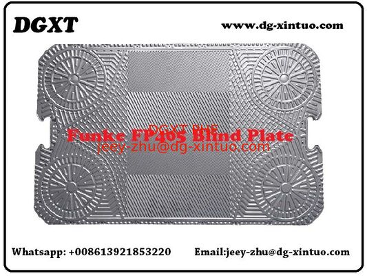 Custom Heat Exchanger Spares, Metal Corrugated Plate Core, Funke FP405 316/0.5/0.6 Plate for Water Plate Heat Exchanger