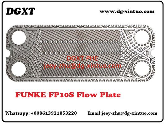 2022 Factory SSI316/0.5/titanium C276 Heat Exchanger Channel Plates for Funke Plate Heat Exchanger