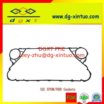 Custom S81 Heat Exchanger Gaskets NBR Gasket For salt seawater Plate Heat Exchanger