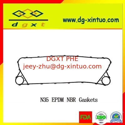 Thermos Ability (heat resistant) and Anti-Corrosion Hepdm/HNBR/Viton Heat Exchanger Plate Gasket
