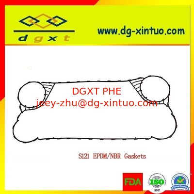 custom factory Epdm Gaskets For Sondex S121 Plate Heat Exchanger