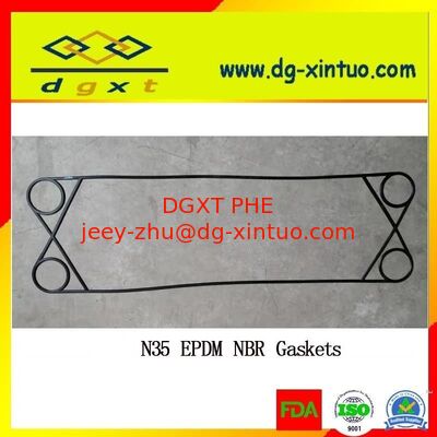 Customized Sealing Strip EPDM/NBR Heat exchanger Gaskets For Plate Heat exchanger
