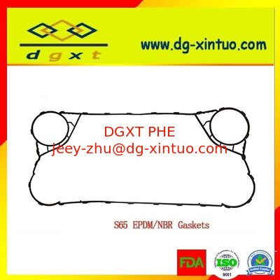 Steam Water parallel PHE replacement EPDM Gasket For  S100 Plate Heat Exchanger