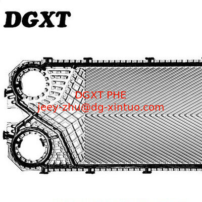 Replacement stainless steel AISI304/316/Ti Plate With Epdm/NBR/FKM/Viton Gasket For  Plate Heat Exchanger