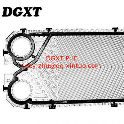M6 Channel Gasket EPDM 150°C Max Clip On(Hang On) Heat Exchanger 749*249 mm