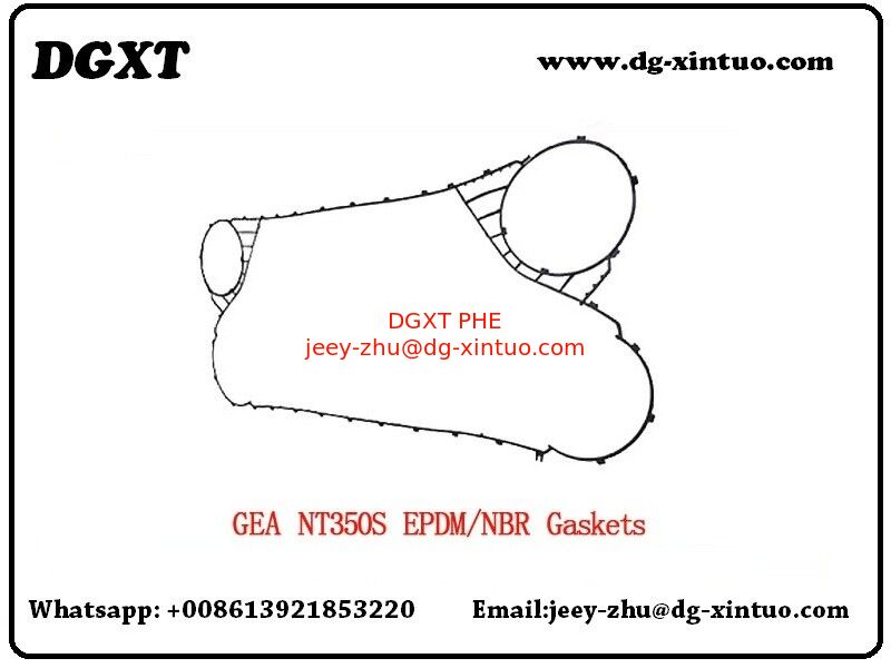 GEA NT350S Heat Exchanger Plate 316/0.5 For Seawater Plate Heat Exchanger