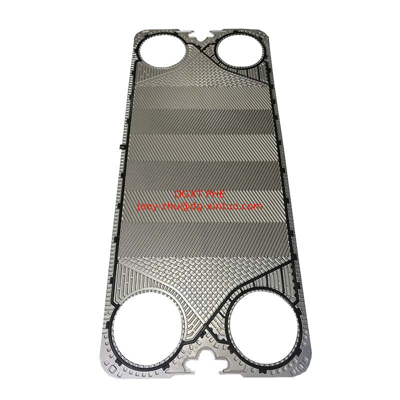 Pasteurizer Heat Exchanger aisi 316 steel Plate Heat Exchanger: Corrugation θ & Plate Angle