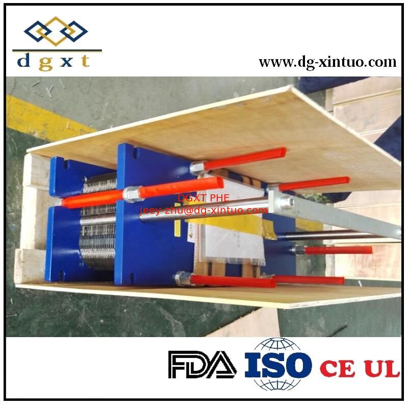 Equel DGXT Plate Frame Heat Exchanger with SS316 Titanium Heat Exchanger Plate heat exchanger