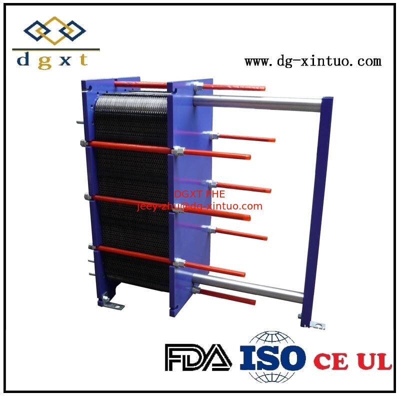 Stainless Steel (AISI304.316 Etc) Plate and NBR/HT-NBR/HNBR/FKM Gasket Oil for eating, Mineral Oil Frame Heat Exchanger
