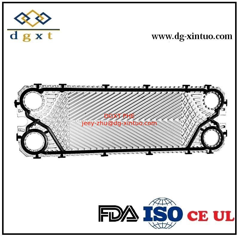 Titanium Channel Plate for Sea Salt Water Gasket Plate Heat Exchanger