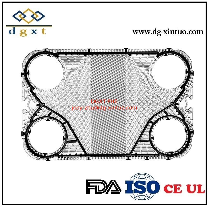 Heat Exchanger Channel Plate for Water Heating and Cooling Gasket Plate Heat Exchanger