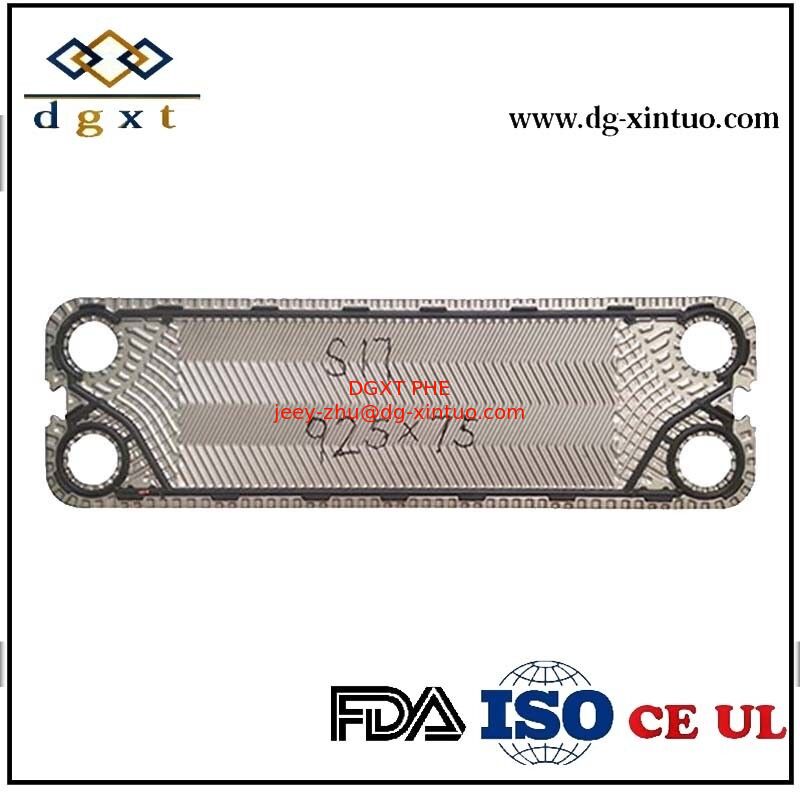 Factory sale S17 Heat Exchanger Gasket Plate of Sondex Plate Heat Exchanger