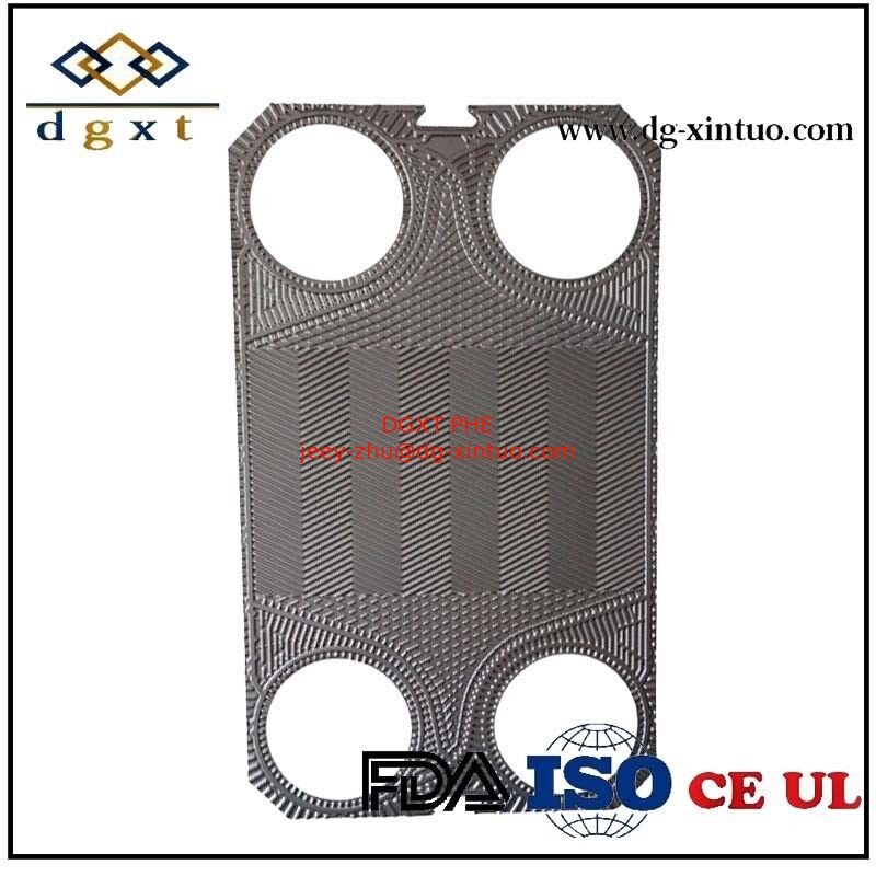Custom AISI304L/316L/Titanium Plate S81 for Sondex Gasket Frame Heat Exchanger