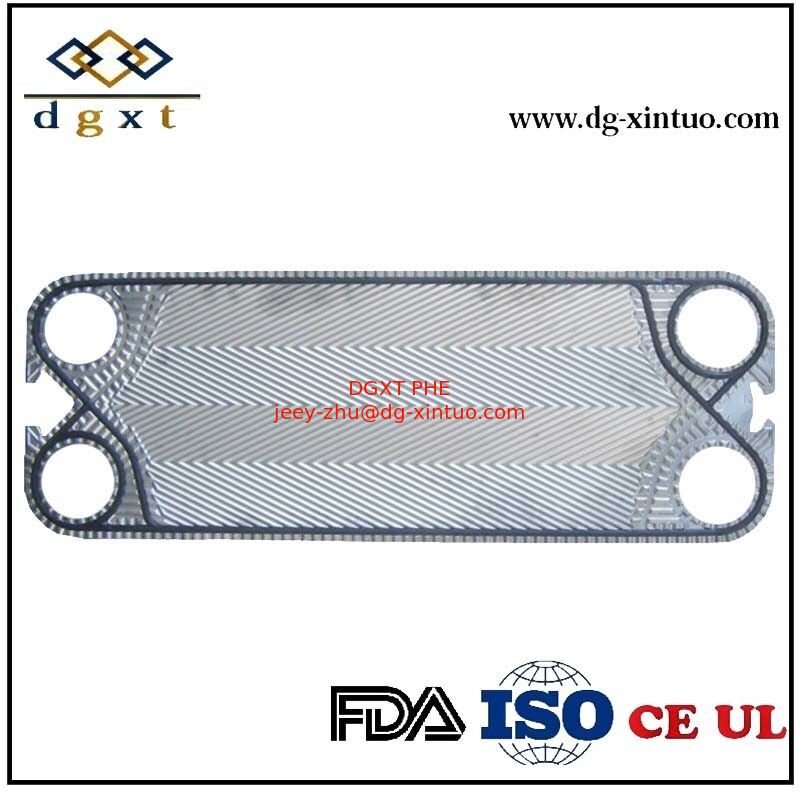 100% Perfect Replacement Stainless Steel Plate V60 for Vicarb Gasket Frame Heat Exchanger