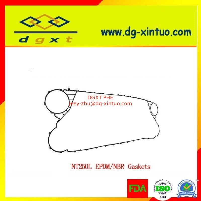 GEA oil Heat Exchanger NT250L NBR,HNBR Gasket,EPDM Gaskets for steam water Plate Heat Exchanger