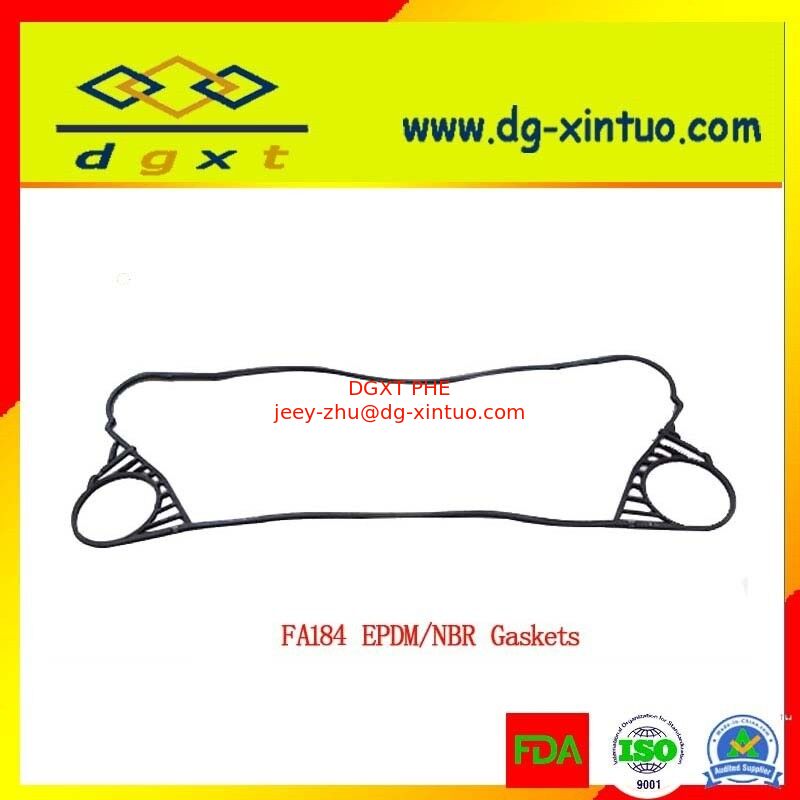 Gea Fa184 Equivalent Epdm Plate Heat Exchanger Gasket For Plate Heat Exchanger