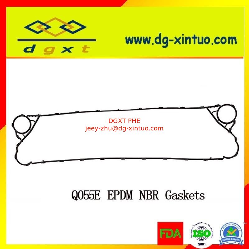 Q055e/Q030e/Q030d High Temperature Resistance Plate Heat Exchanger Hepdm Gaskets