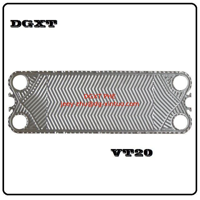316L/0.5 Heat Exchanger Plate for GEA VT20 Heat Exchanger with Ce ISO9001 Certification