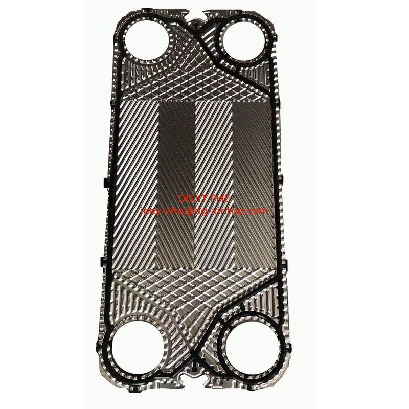Sondex Original Plate Heat Exchanger Parts SSI316/0.5/Titanium Fishbone Heat Exchanger Plate