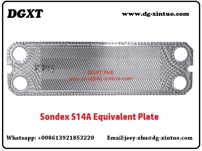 Supply Sondex S7A/S7 Glue Type/S14A/S20A/S20 Glue Type Stainless Steel 304L/316L Titanium C276 Heat Exchanger Plate