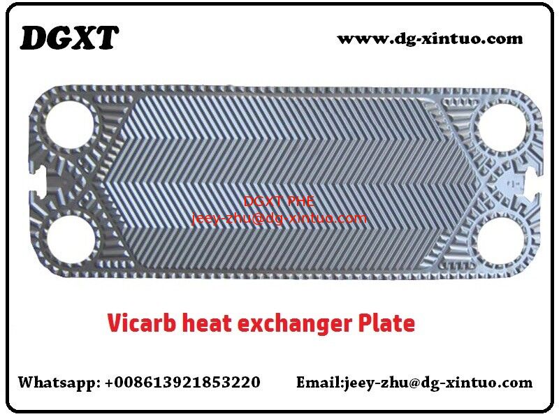 Supply Vicarb V28-0.6mm-SS316L Equel Plate for Plate Heat Exchanger