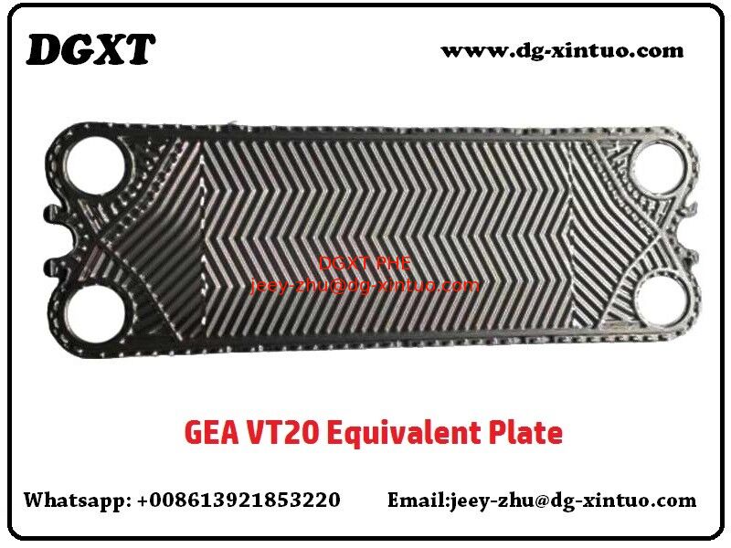 Euqivalent Heat exchanger Plate For International Brands GEA VT20 CDS-10 Plate Heat Exchanger