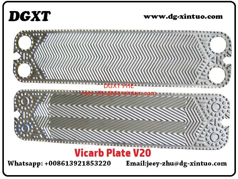 Supply 100% Replacement Vicarb V2/V4/V8/V13/V20/V28/V45/V60/V100/V110/V130/V170/V280 Flow Plate for Plate Heat Exchanger