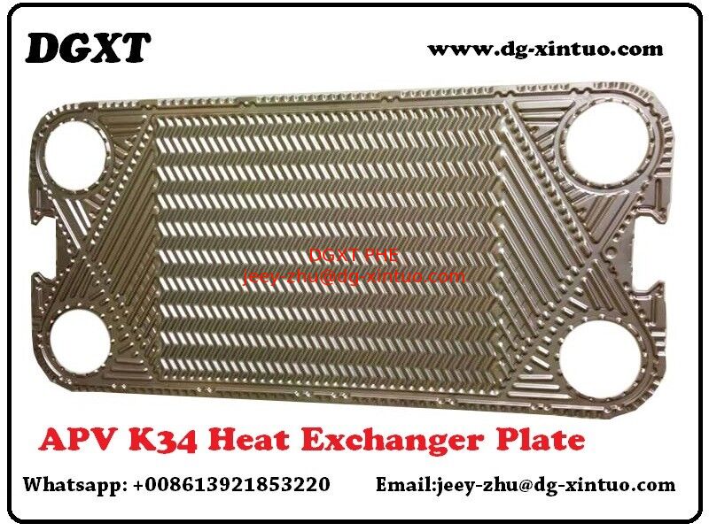 Best factory price food grade stainless steel cross flow plate heat exchanger gasket and plate for APV