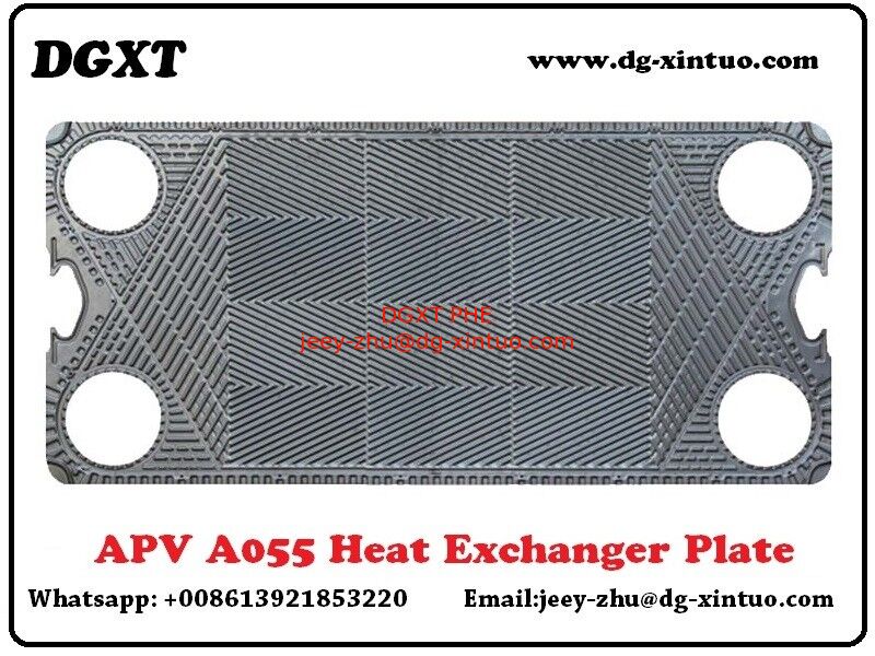Custom Flow Plate Replacement Heat Exchanger Plate For APV A055 Plate Heat Exchanger
