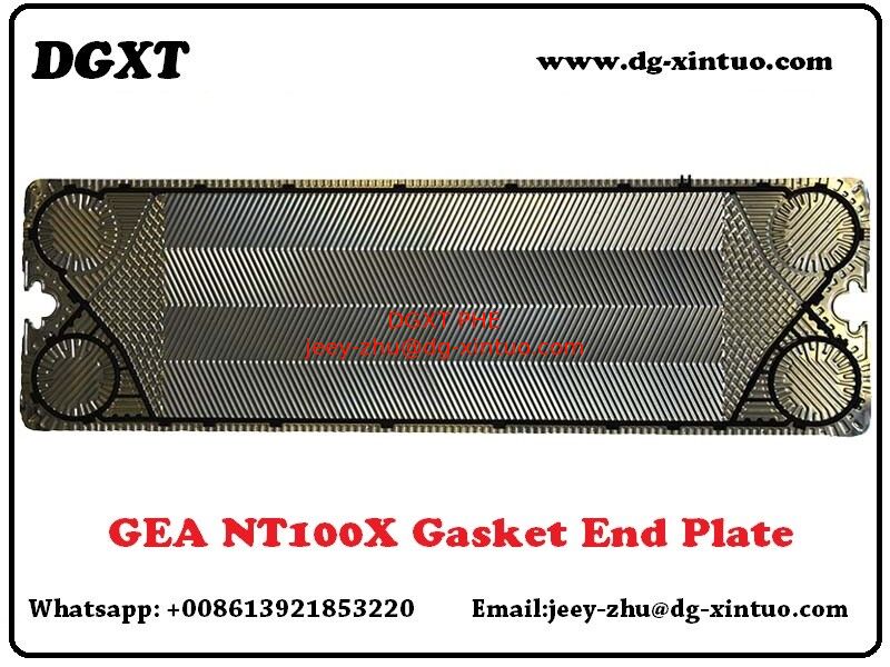Gea Nt100t/Nt100m/Nt100X Parallel Titanium Plate for Seawater Plate Type Heat Exchanger