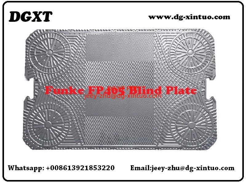 Custom Heat Exchanger Spares, Metal Corrugated Plate Core, Funke FP405 316/0.5/0.6 Plate for Water Plate Heat Exchanger
