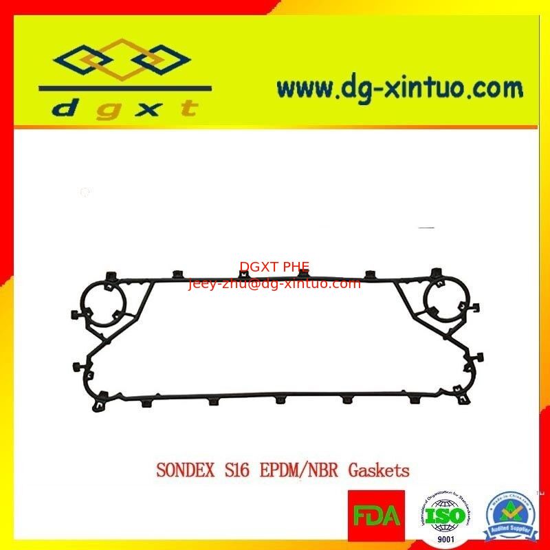 Customized Replacement S16 Nbr Plate Heat Exchanger Gaskets For Plate Heat Exchanger