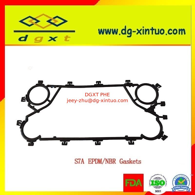 S7A NBR Heat Exchanger Plate Gasket For SONDEX Plate Heat exchanger